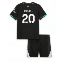 Camisa de Futebol Liverpool Diogo Jota #20 Equipamento Secundário Infantil 2024-25 Manga Curta (+ Calças curtas)